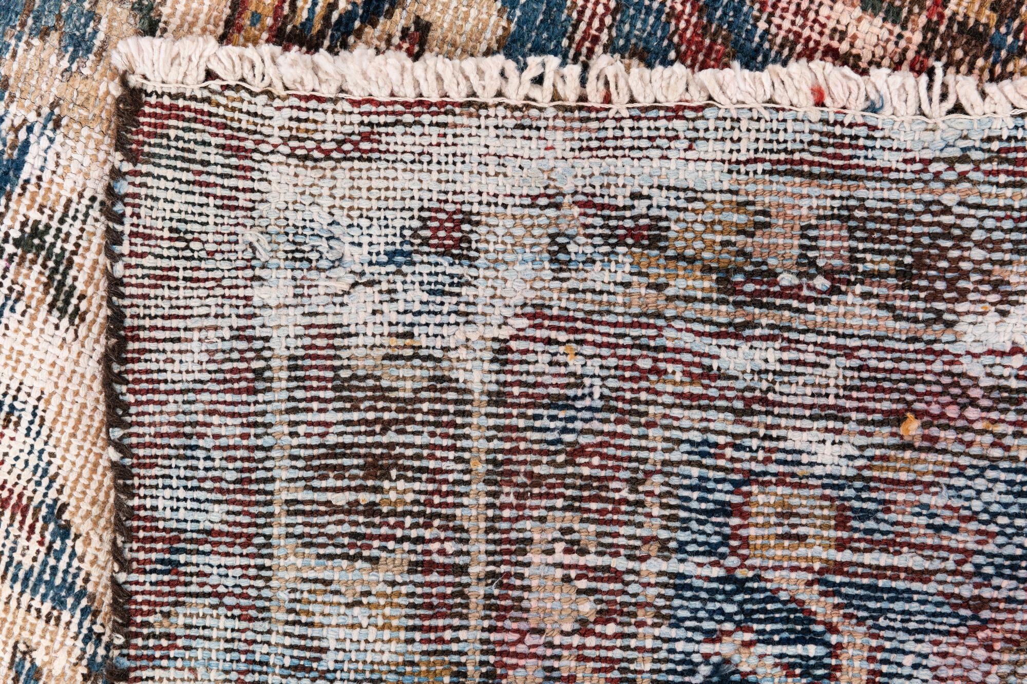 120cm x 200cm Hand Knotted Ultra Vintage Persian Wool Rug