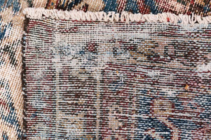 4' x 6' 6 Hand Knotted Ultra Vintage Persian Wool Rug