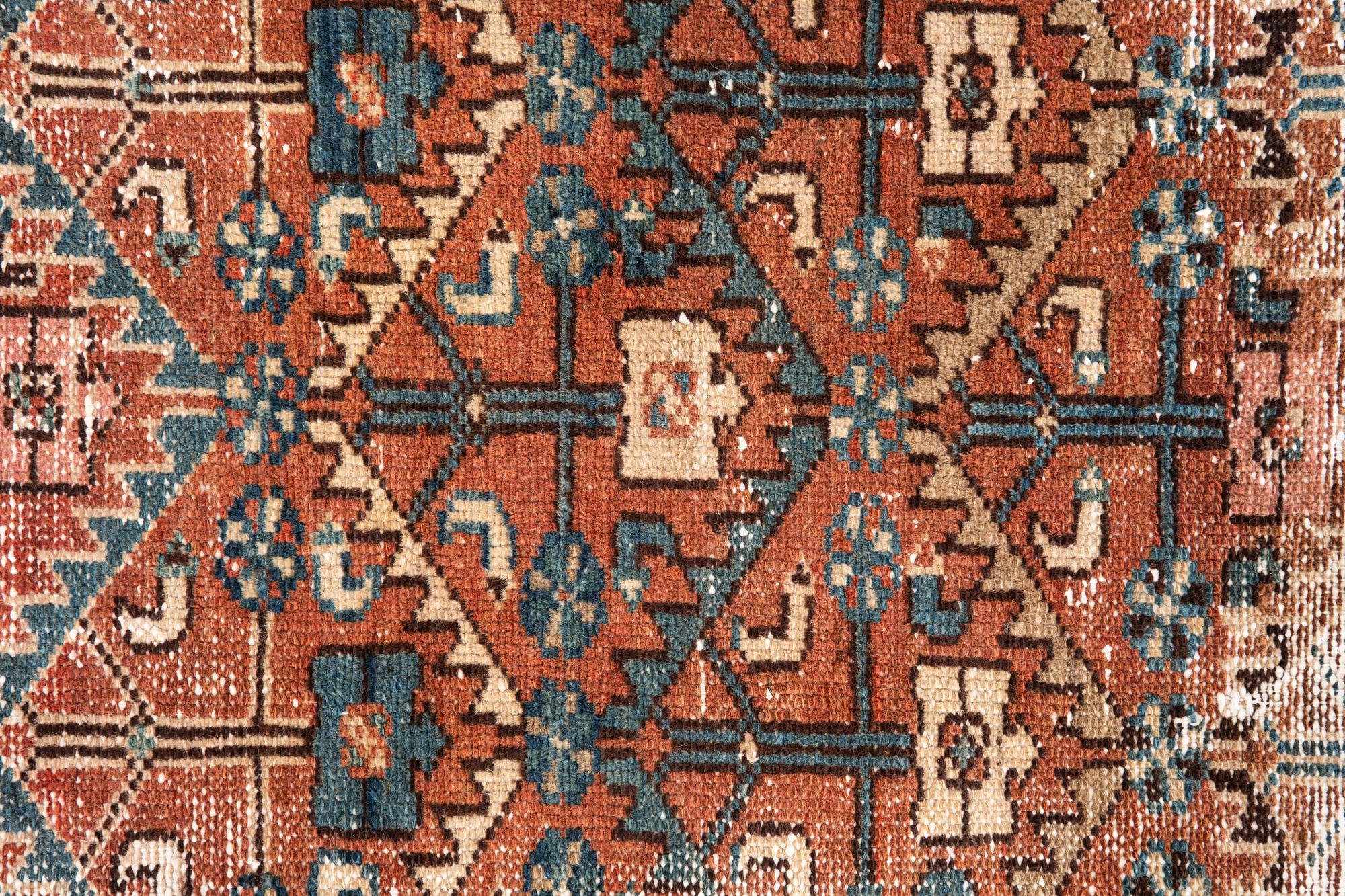 3' 1 x 5' 8 Hand Knotted Ultra Vintage Persian Wool Rug