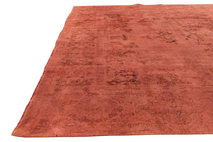 Detail image of 8' 9 x 11' 8 Hand Knotted Ultra Vintage Persian Wool Rug