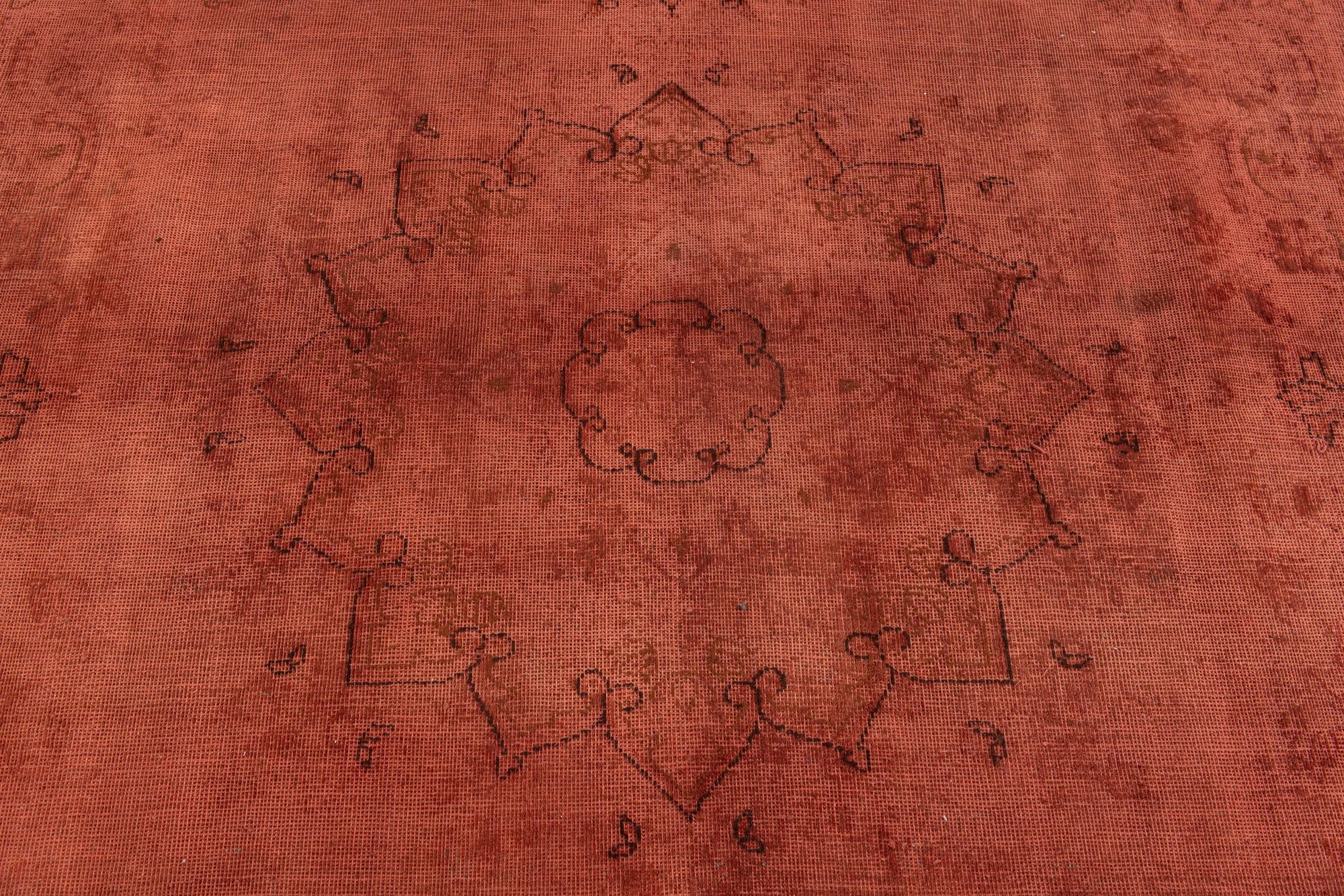 8' 9 x 11' 8 Hand Knotted Ultra Vintage Persian Wool Rug