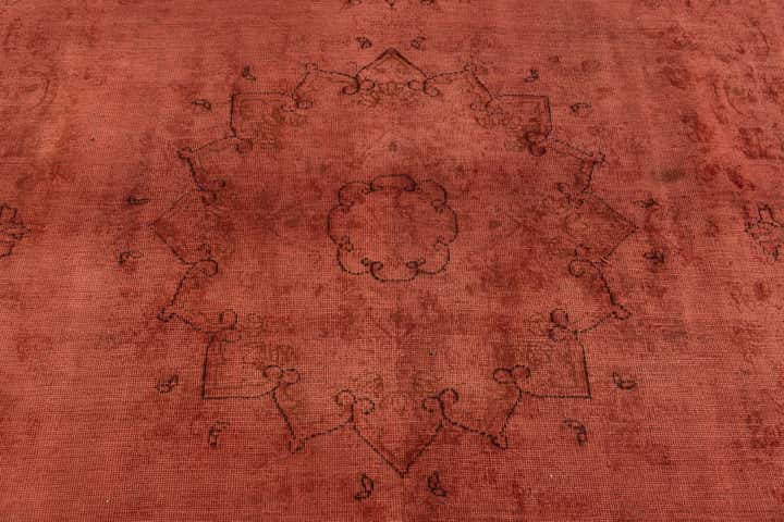 8' 9 x 11' 8 Hand Knotted Ultra Vintage Persian Wool Rug