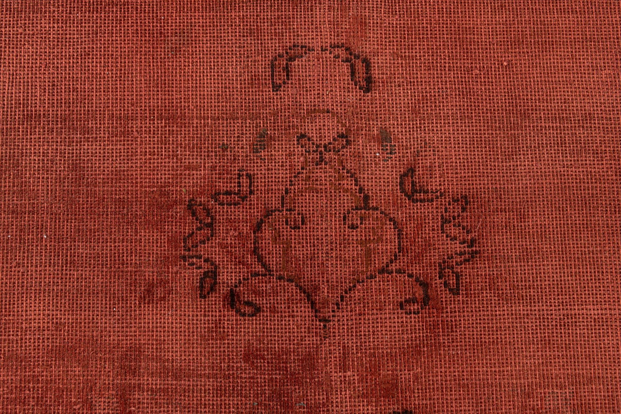 8' 9 x 11' 8 Hand Knotted Ultra Vintage Persian Wool Rug