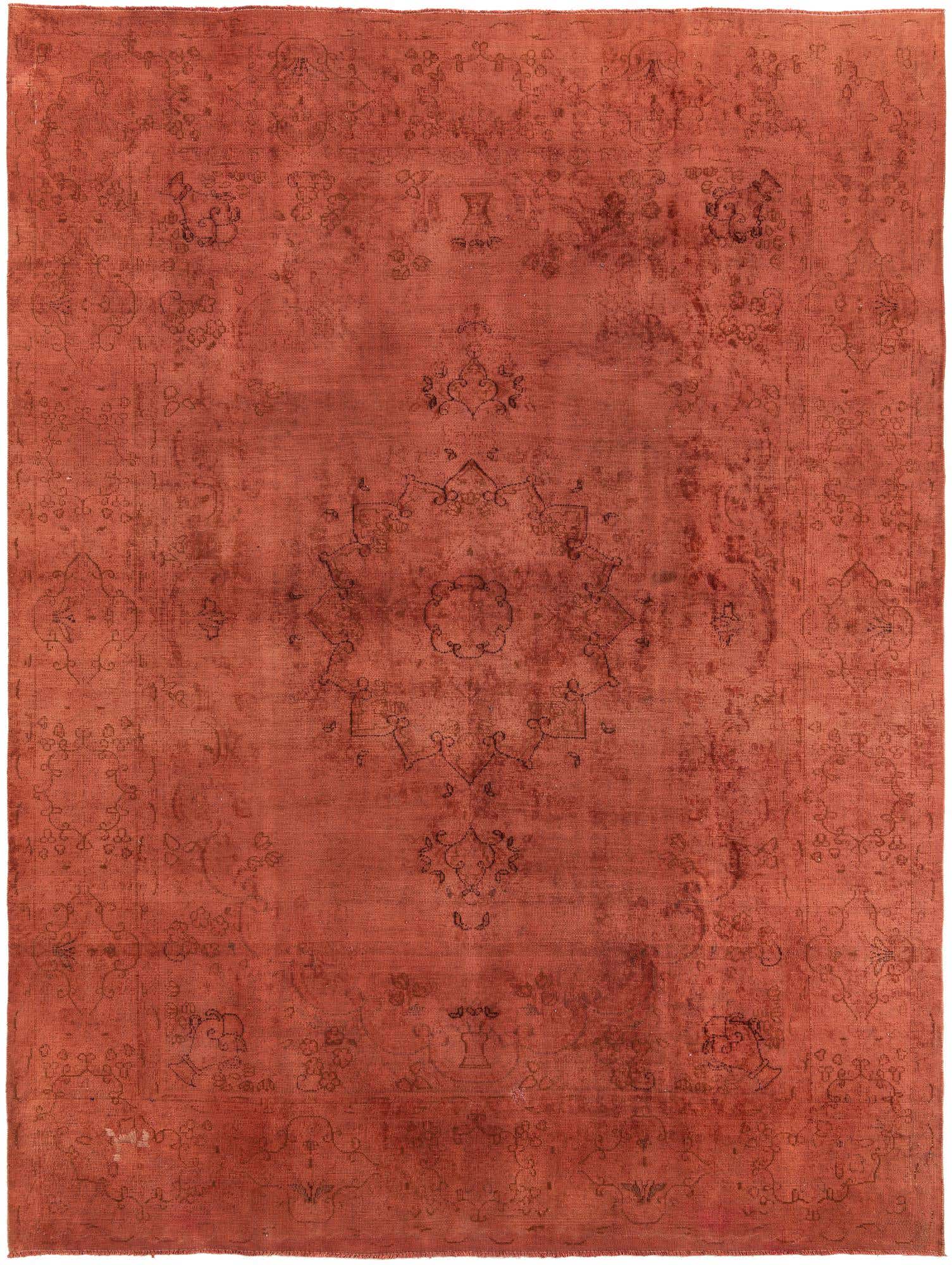 8' 9 x 11' 8 Hand Knotted Ultra Vintage Persian Wool Rug