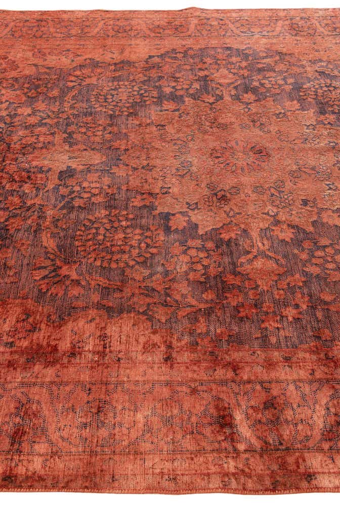7' 6 x 10' 5 Hand Knotted Ultra Vintage Persian Wool Rug