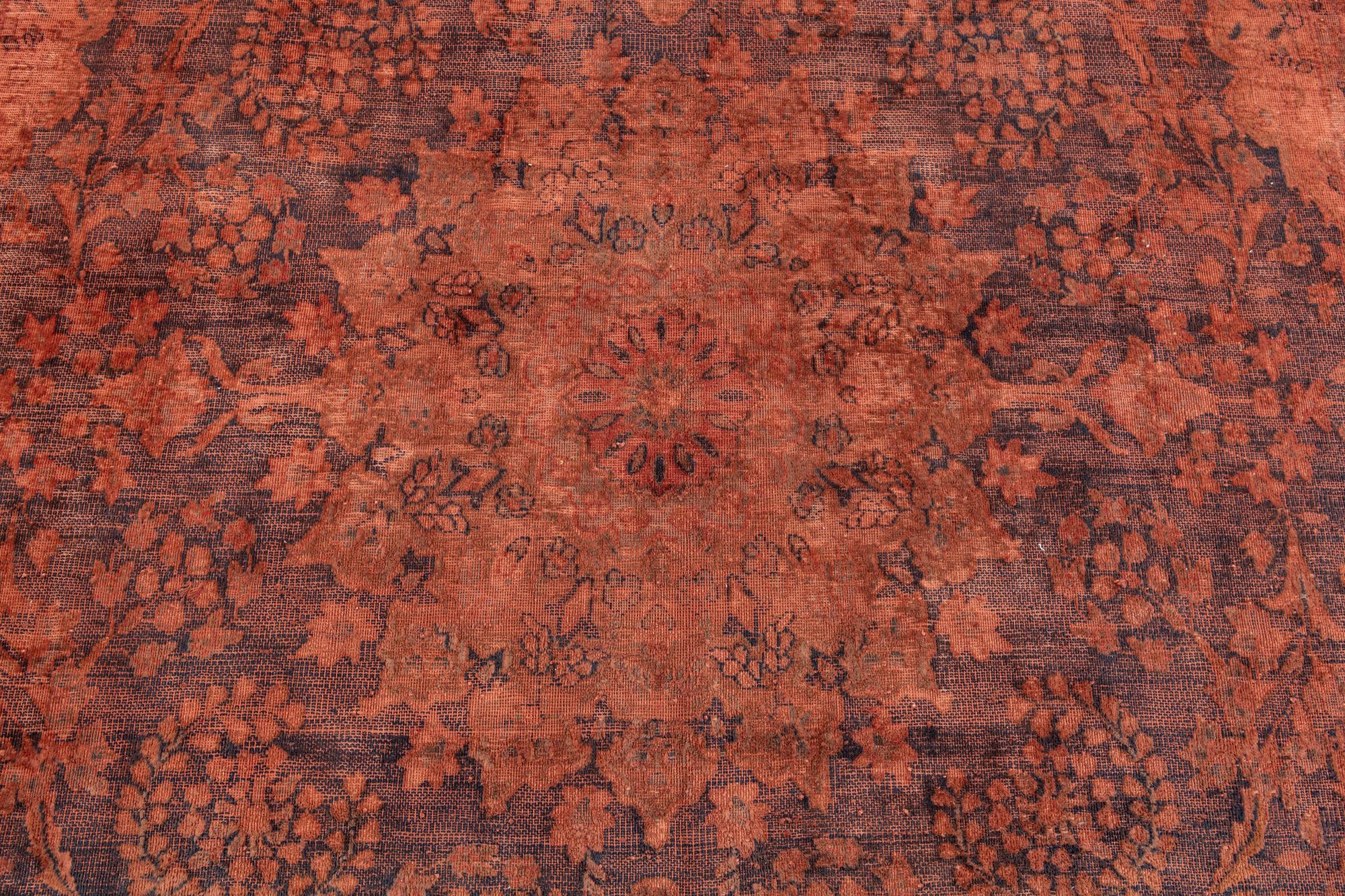 7' 6 x 10' 5 Hand Knotted Ultra Vintage Persian Wool Rug