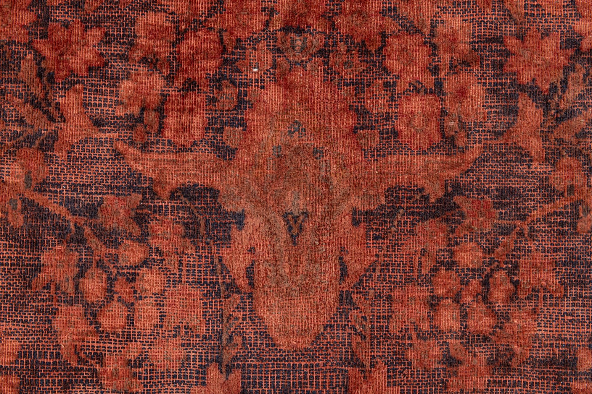 7' 6 x 10' 5 Hand Knotted Ultra Vintage Persian Wool Rug