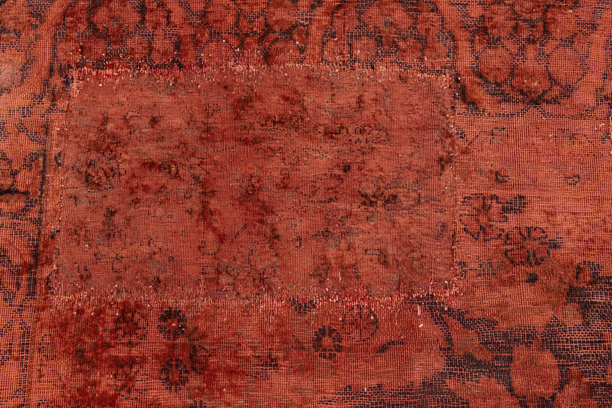 7' 6 x 10' 5 Hand Knotted Ultra Vintage Persian Wool Rug