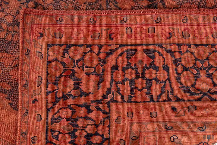 7' 6 x 10' 5 Hand Knotted Ultra Vintage Persian Wool Rug