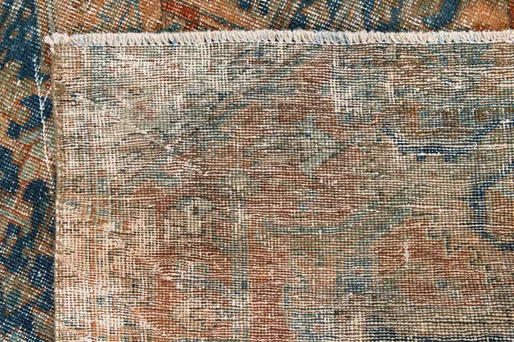 6' 2 x 7' 3 Hand Knotted Ultra Vintage Persian Wool Rug