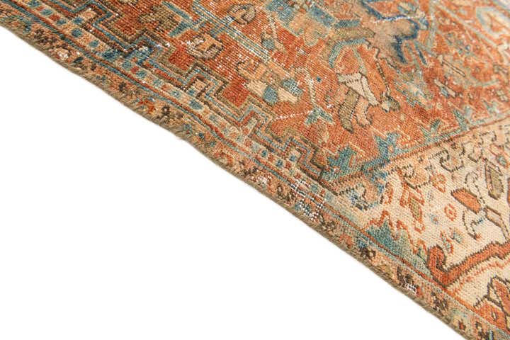 6' 2 x 7' 3 Hand Knotted Ultra Vintage Persian Wool Rug