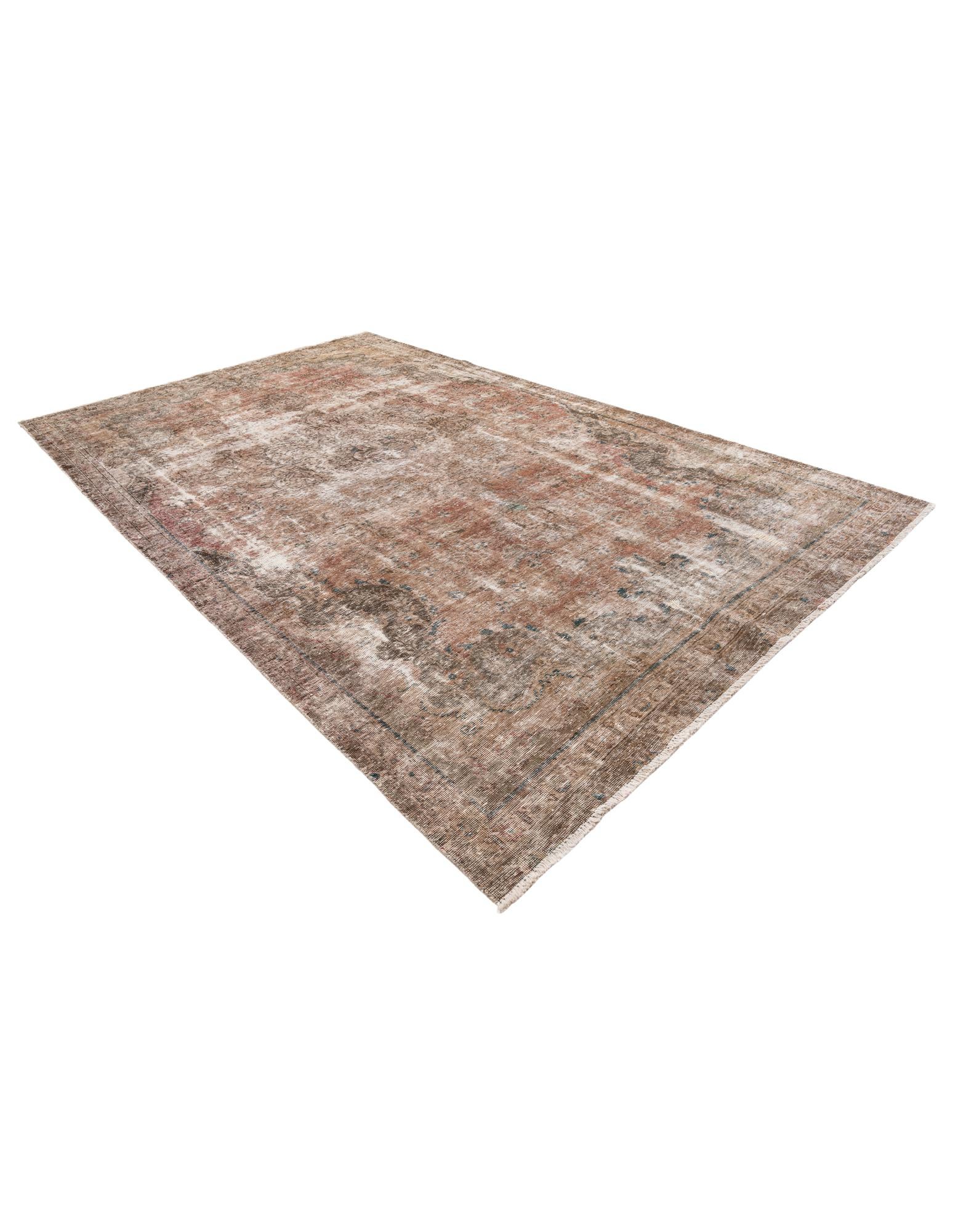 6' 3 x 10' Hand Knotted Ultra Vintage Persian Wool Rug