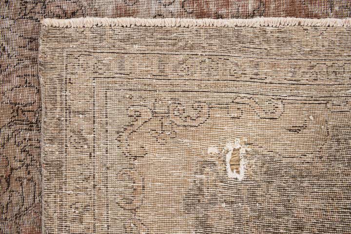6' 3 x 10' Hand Knotted Ultra Vintage Persian Wool Rug