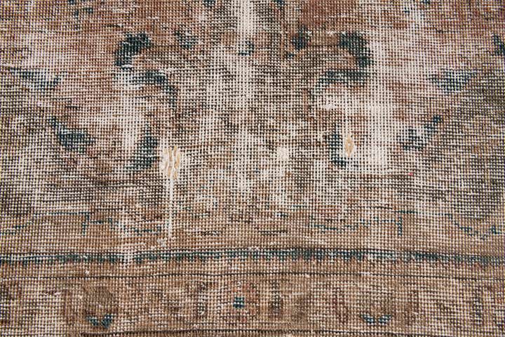 6' 3 x 10' Hand Knotted Ultra Vintage Persian Wool Rug