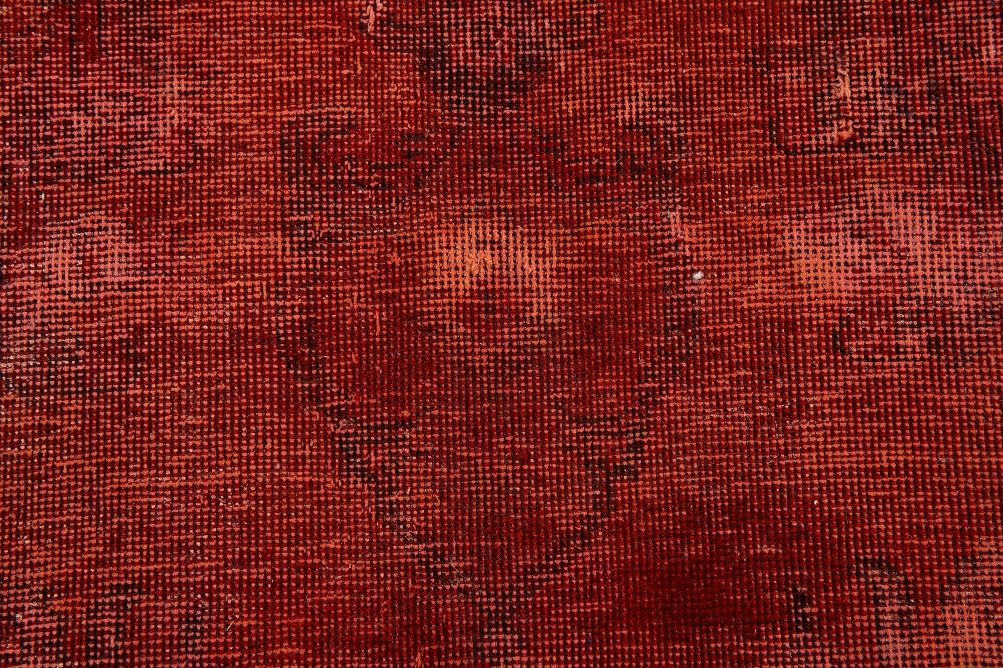 7' 1 x 10' 5 Hand Knotted Ultra Vintage Persian Wool Rug