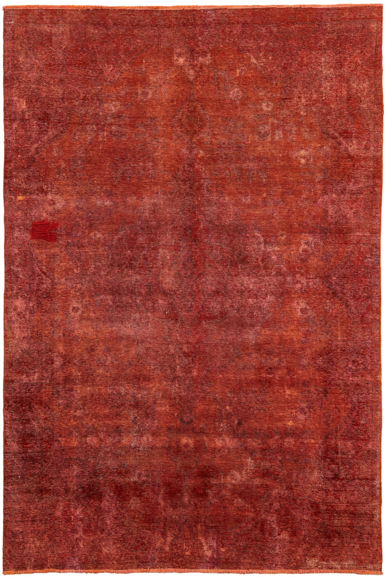 7' 1 x 10' 5 Hand Knotted Ultra Vintage Persian Wool Rug