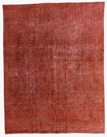 9' 6 x 12' 3 Hand Knotted Ultra Vintage Persian Wool Rug