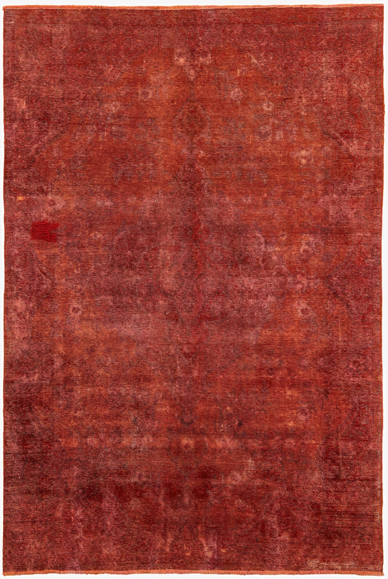 7' 1 x 10' 5  Hand Knotted Ultra Vintage Persian Wool Rug