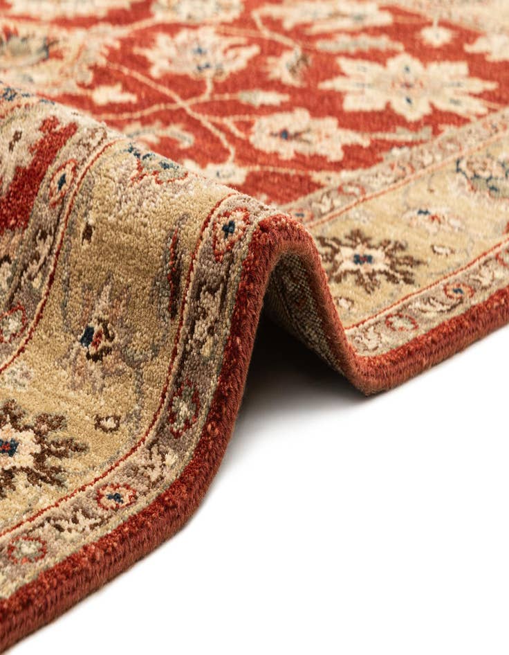 Detail image of 4' 8 x 6' 5 Hand Knotted Ziegler Wool Rug