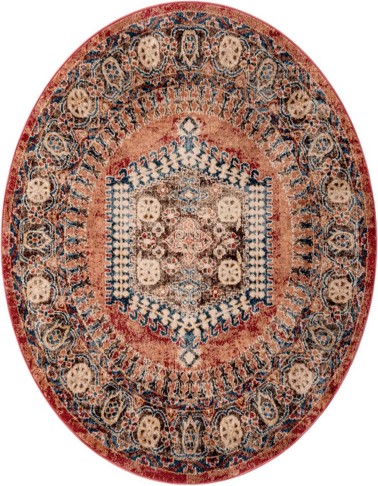 Detail image of 6' x 6' Arcadia Round Rug