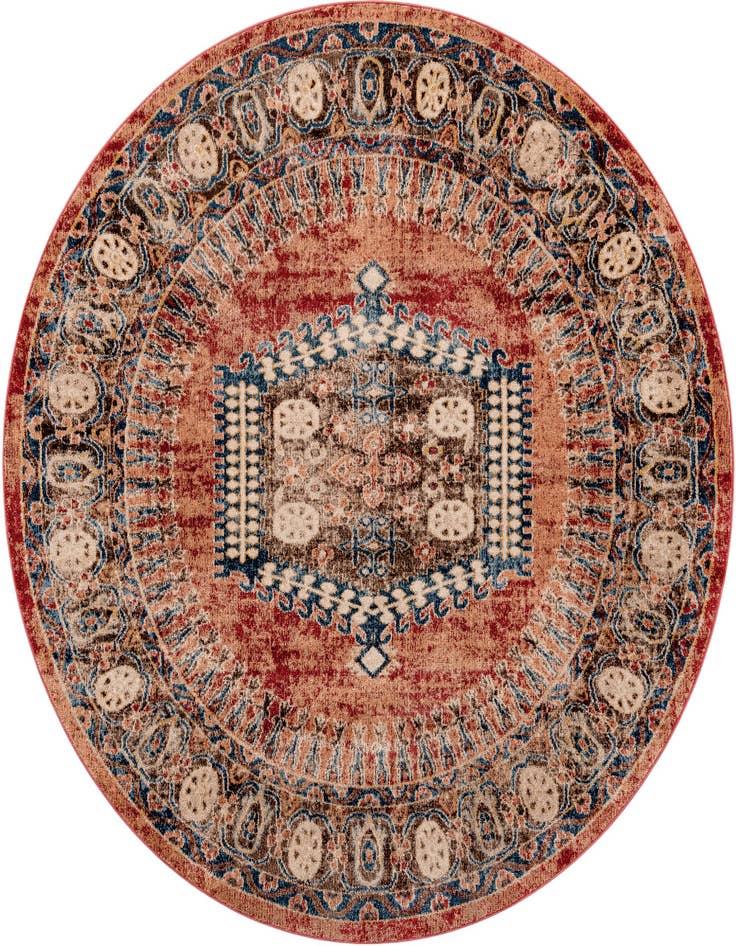 Detail image of 7' 10 x 7' 10 Arcadia Round Rug