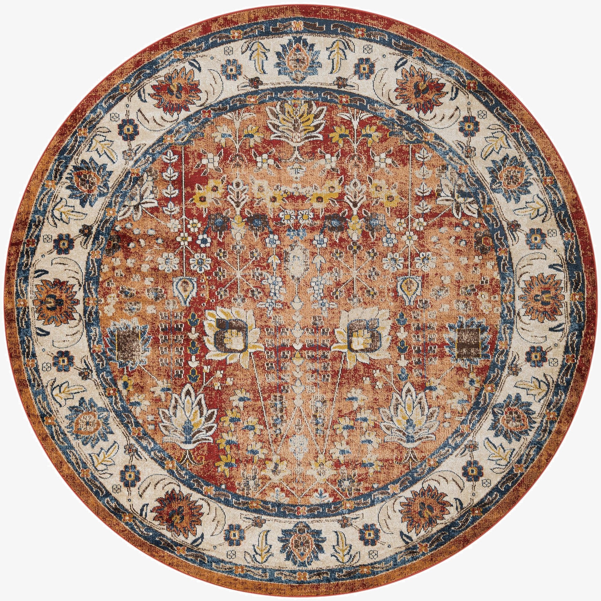 8' x 8' Arcadia Round Rug