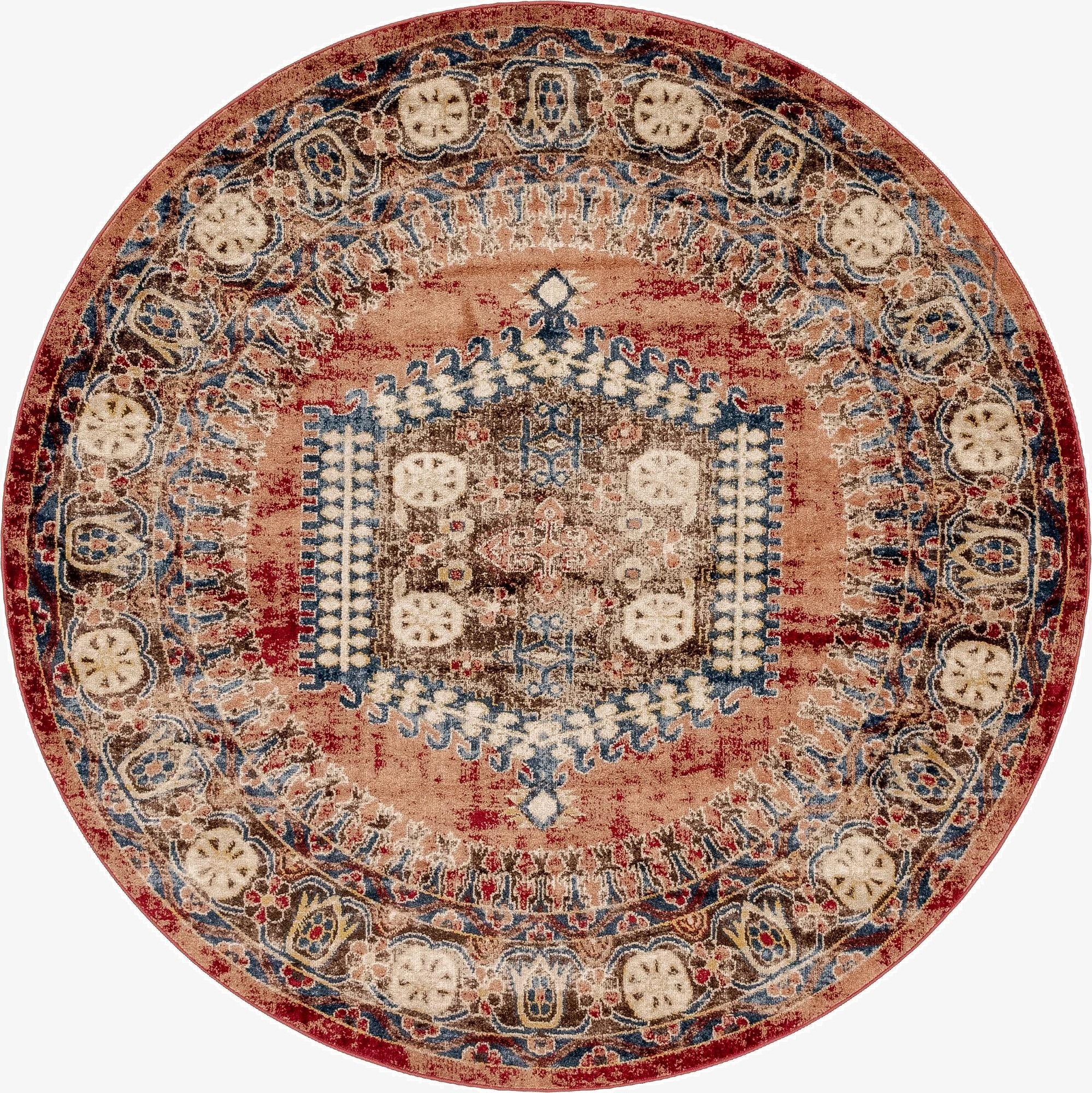 7' x 7' Arcadia Round Rug