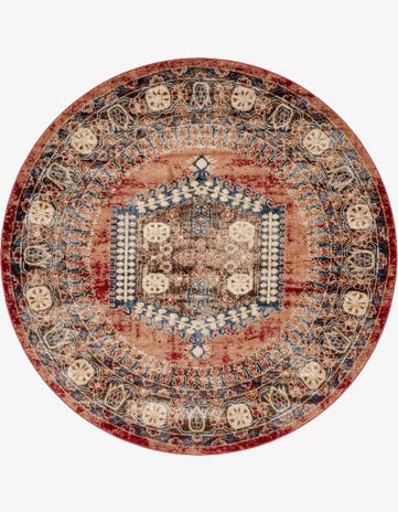 7' x 7' Arcadia Round Rug