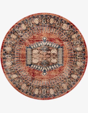 7' 10 x 7' 10 Arcadia Round Rug