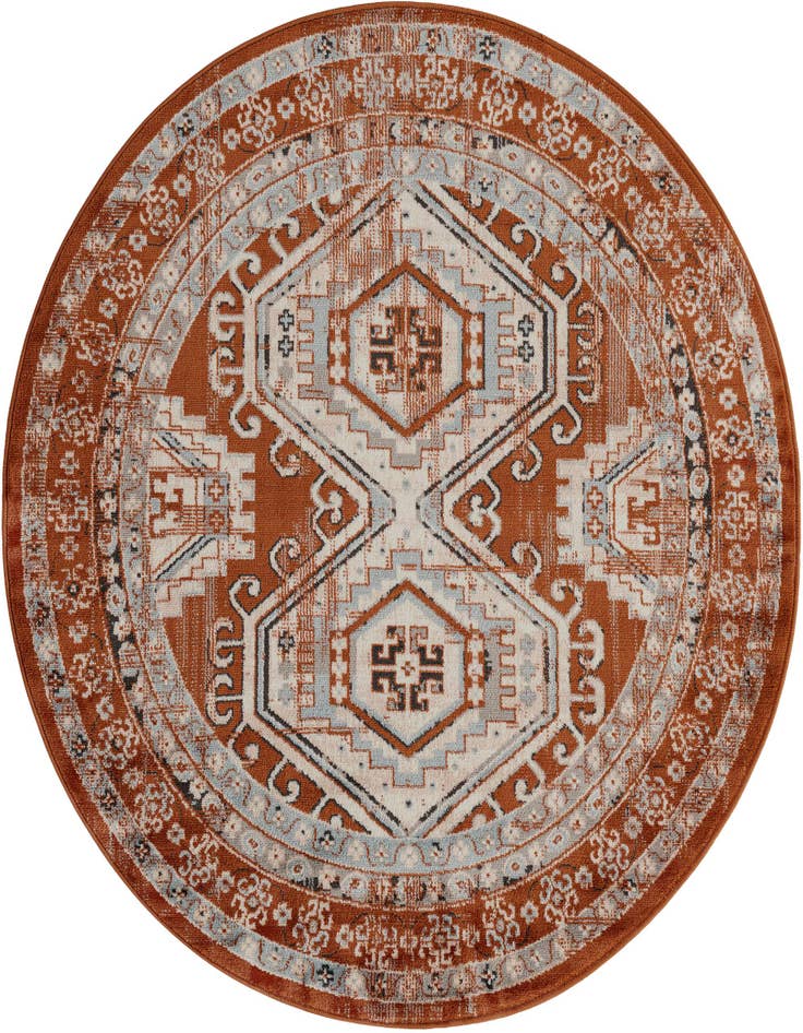 Detail image of 5' 3 x 5' 3 Charlotte Round Rug