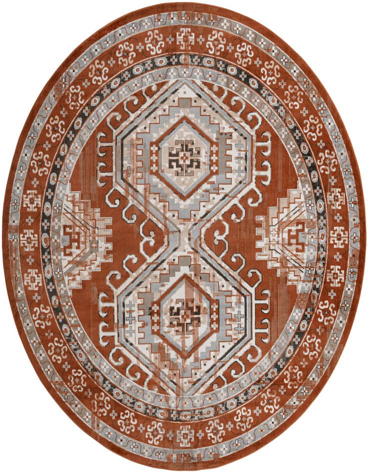 Detail image of 10' x 10' Charlotte Round Rug