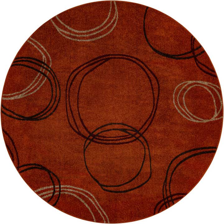 8' x 8' Harvest Round Rug