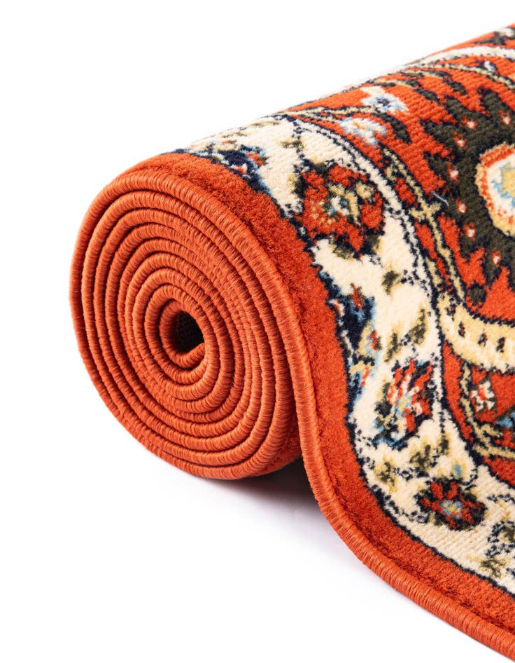 Detail image of 7' 10 x 7' 10 Isfahan Design Round Rug