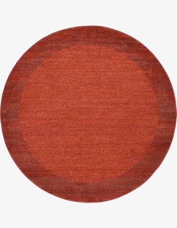 Terracotta Loft Round Rug