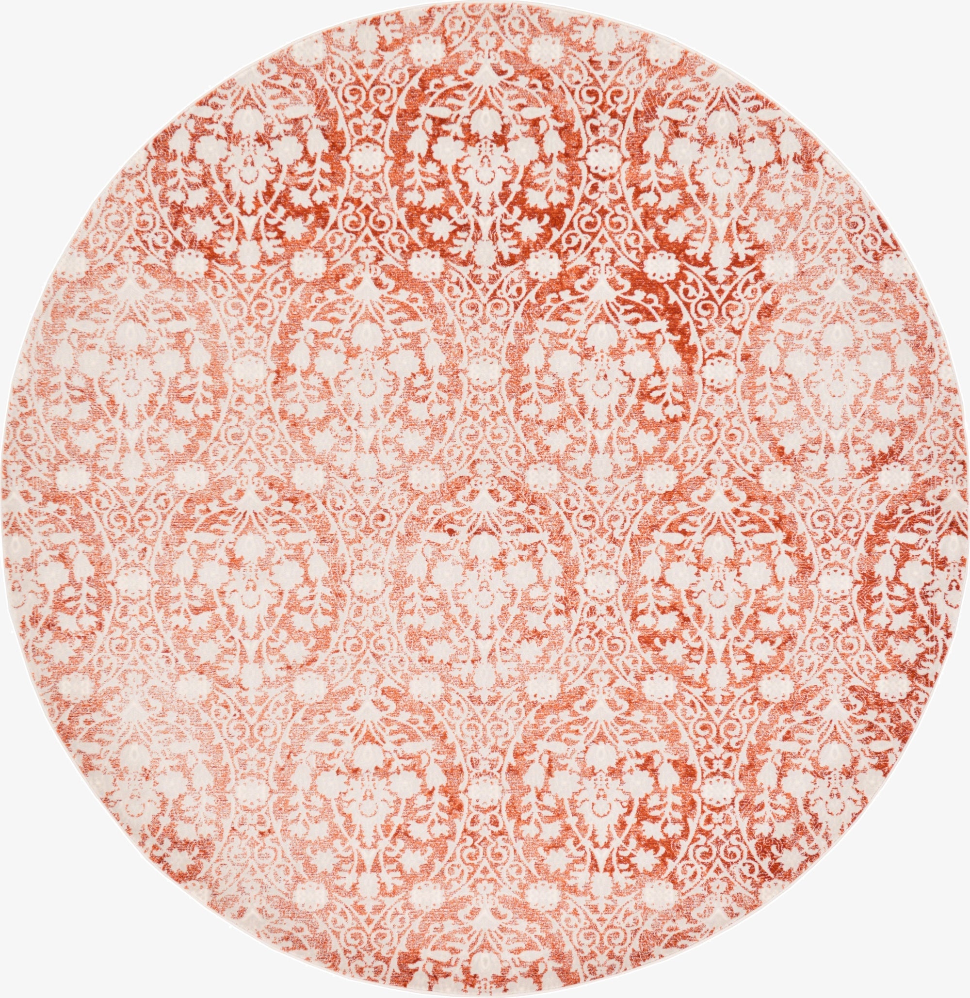 7' 6 x 7' 6 New Vintage Round Rug