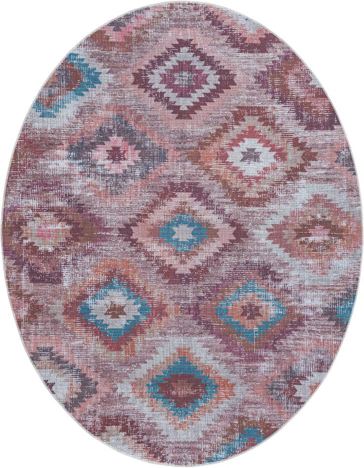Detail image of 7' 10 x 7' 10 Washable Sisu Round Rug