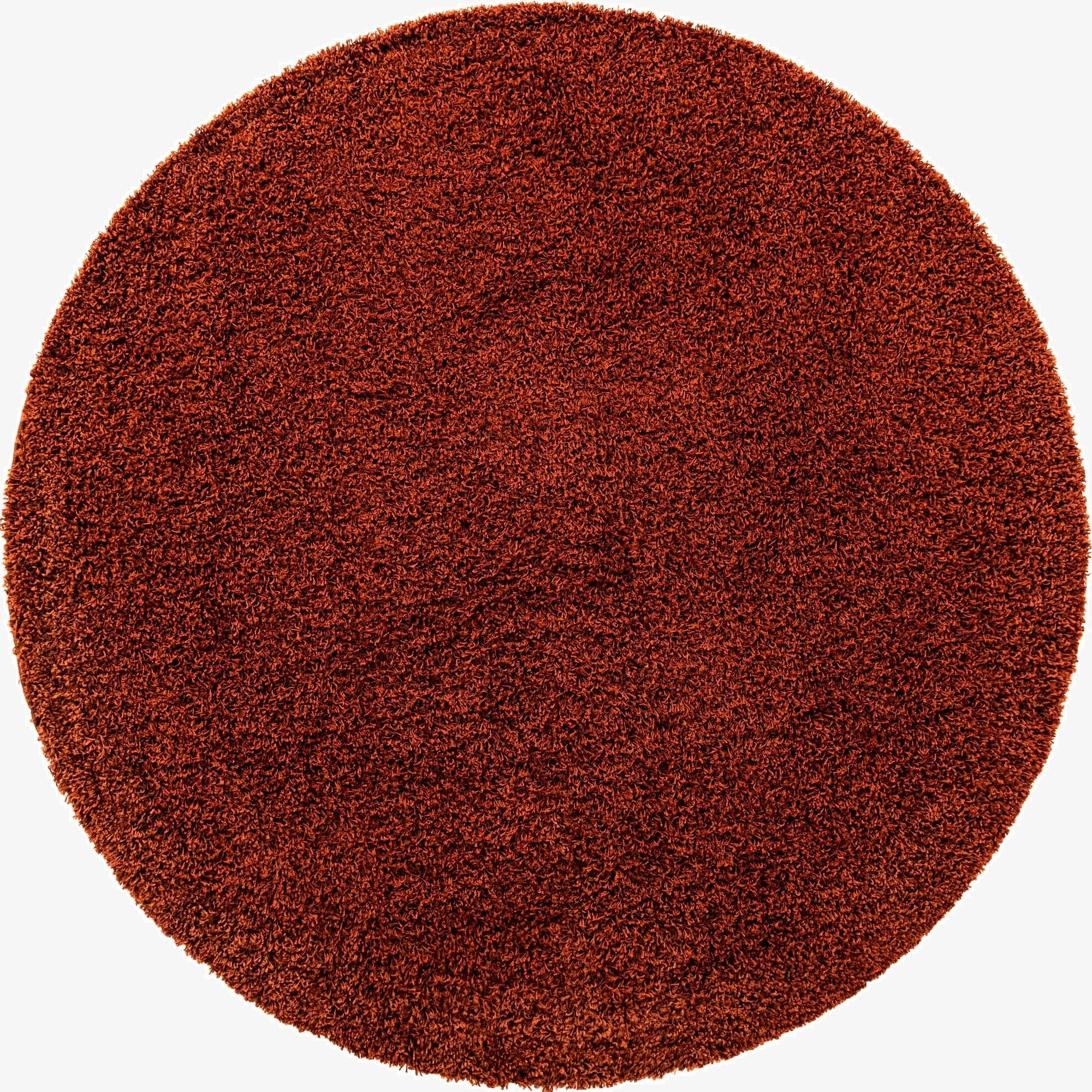 Primary image 7' x 7' Solid Shag Round Rug