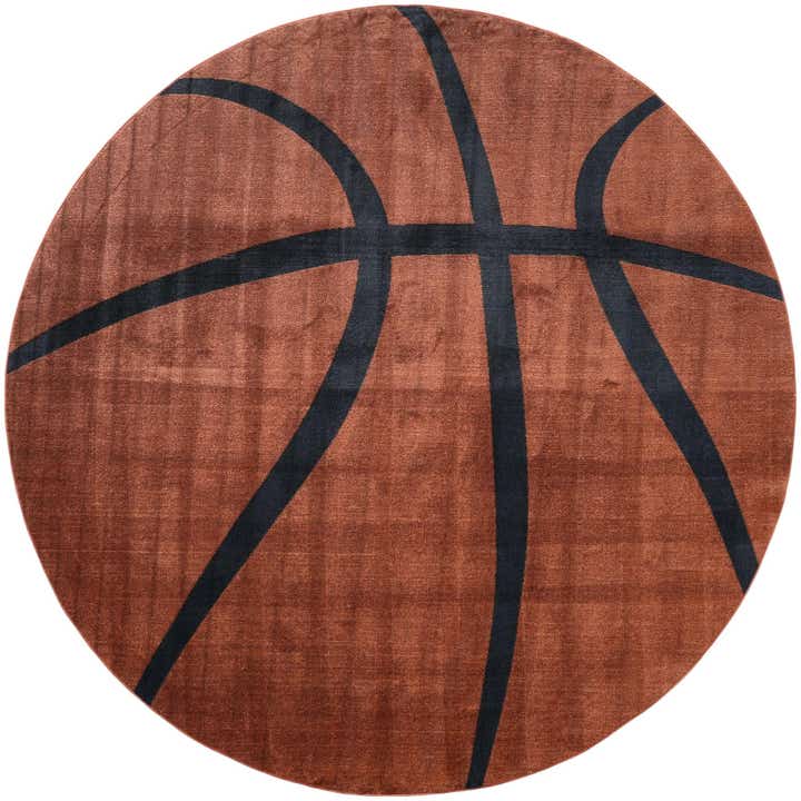 10' x 10' Sports Washable Round Rug