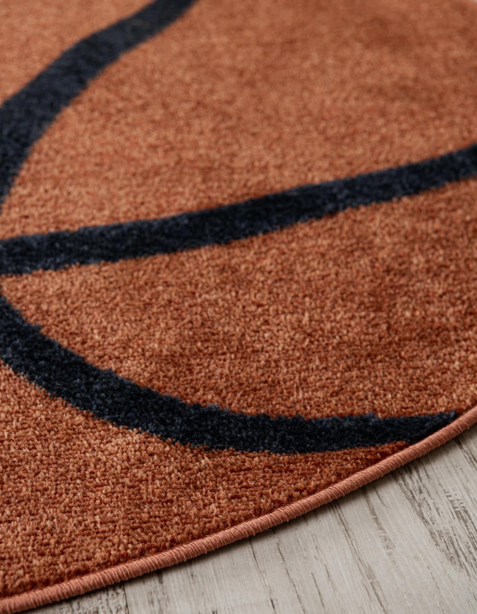 10' x 10' Sports Washable Round Rug