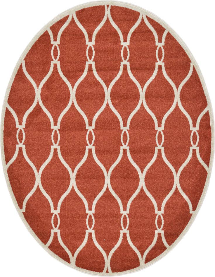 Detail image of 6' x 6' Trellis Round Rug