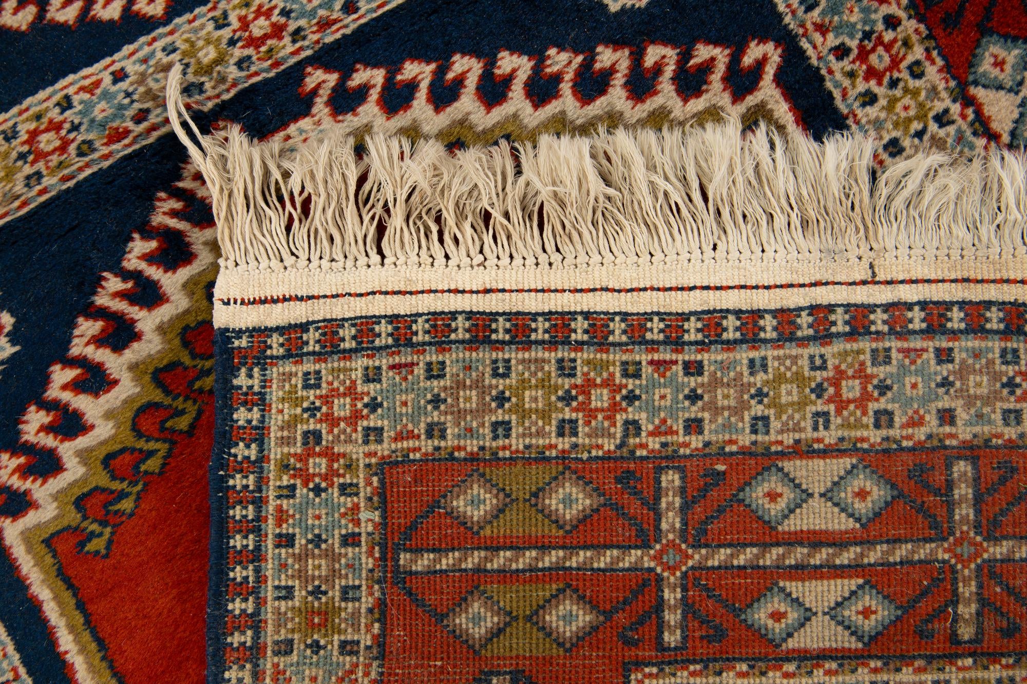 3' 4 x 11' 2 Hand Knotted Ardabil Wool Runner Rug