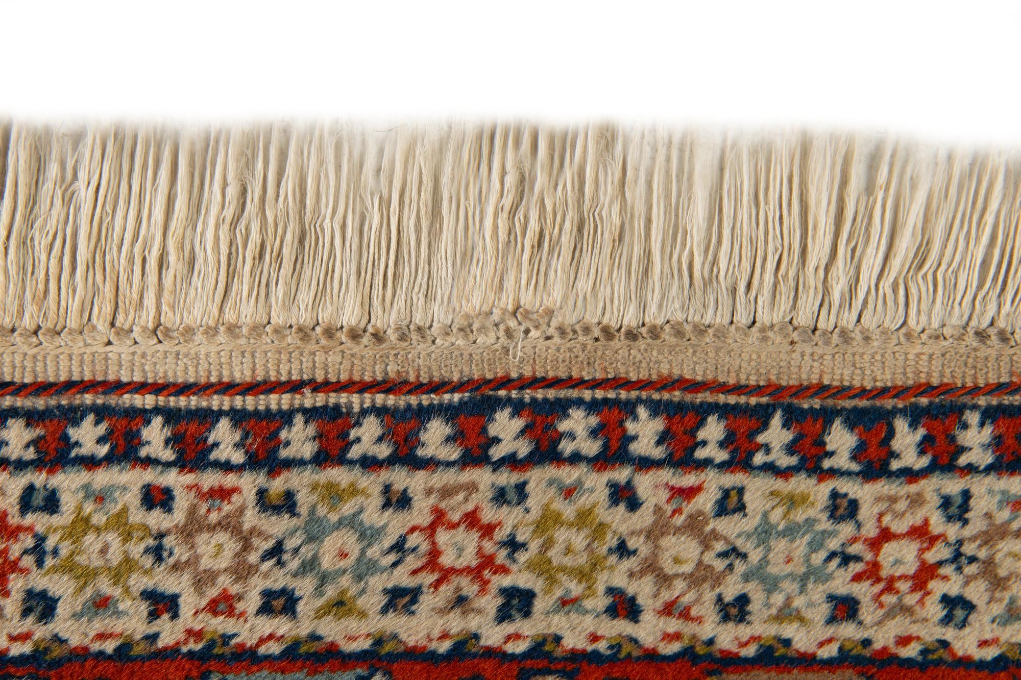 3' 4 x 11' 2 Hand Knotted Ardabil Wool Runner Rug