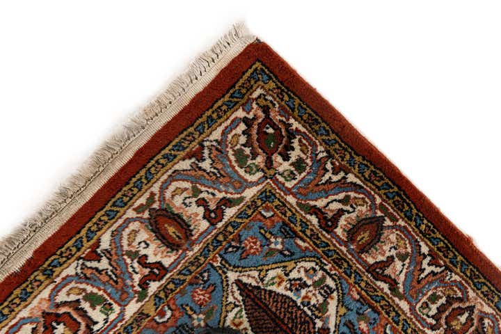 3' x 6' 7 Hand Knotted Bakhtiar Oriental Wool Runner Rug