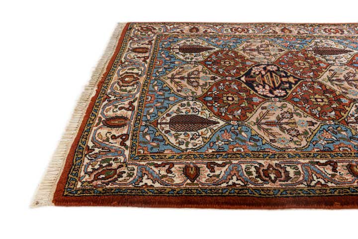 3' x 6' 7 Hand Knotted Bakhtiar Oriental Wool Runner Rug