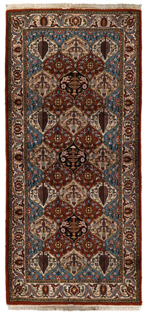 3' x 6' 7 Hand Knotted Bakhtiar Oriental Wool Runner Rug