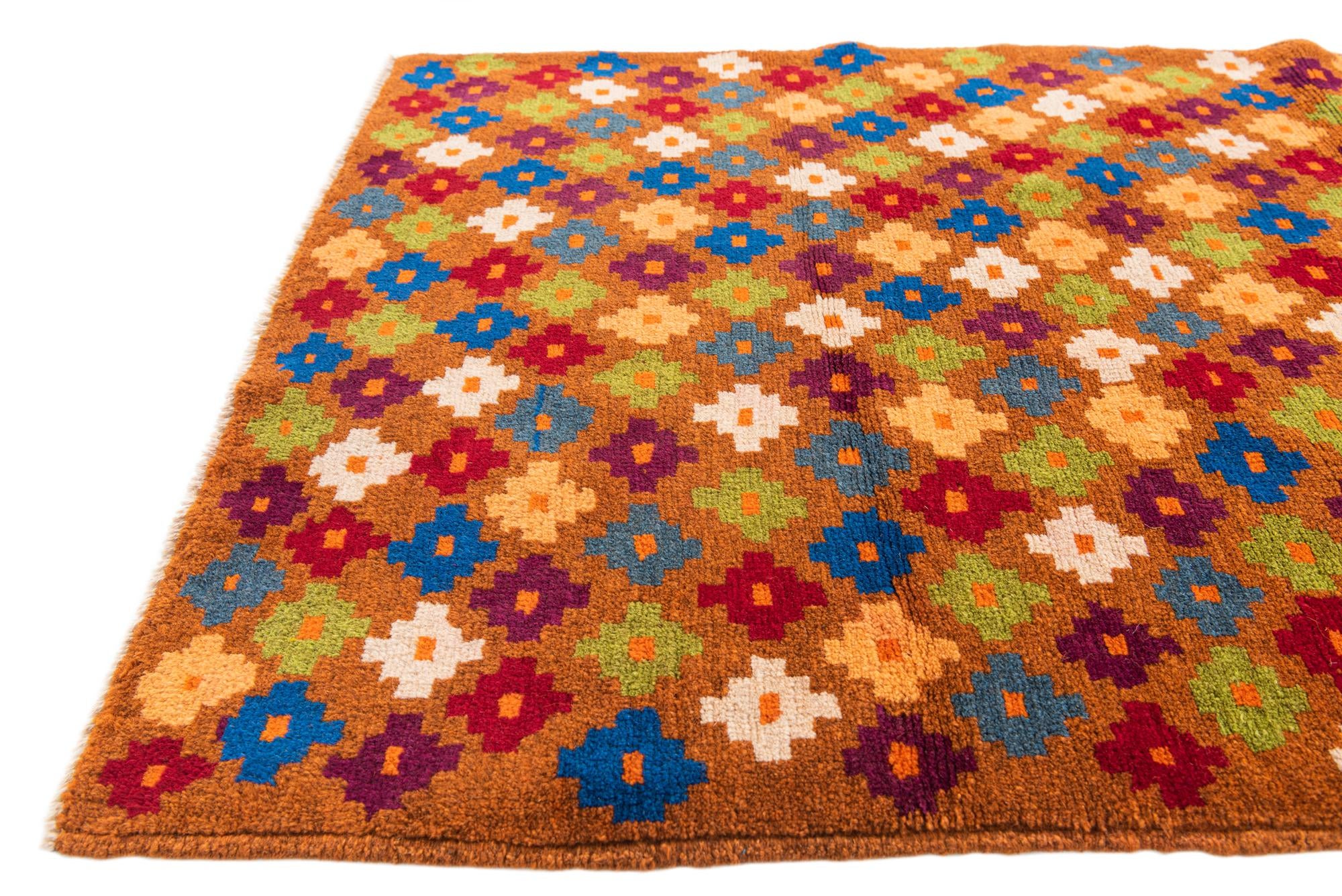 2' 10 x 9' 7 Hand Knotted Balouch Wool Runner Rug