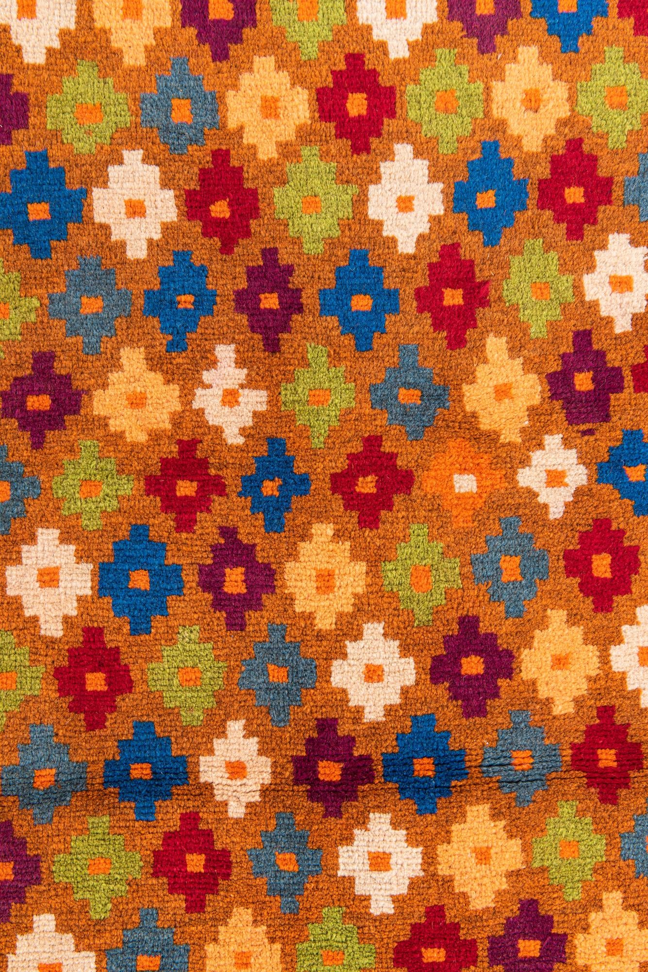 2' 10 x 9' 7 Hand Knotted Balouch Wool Runner Rug