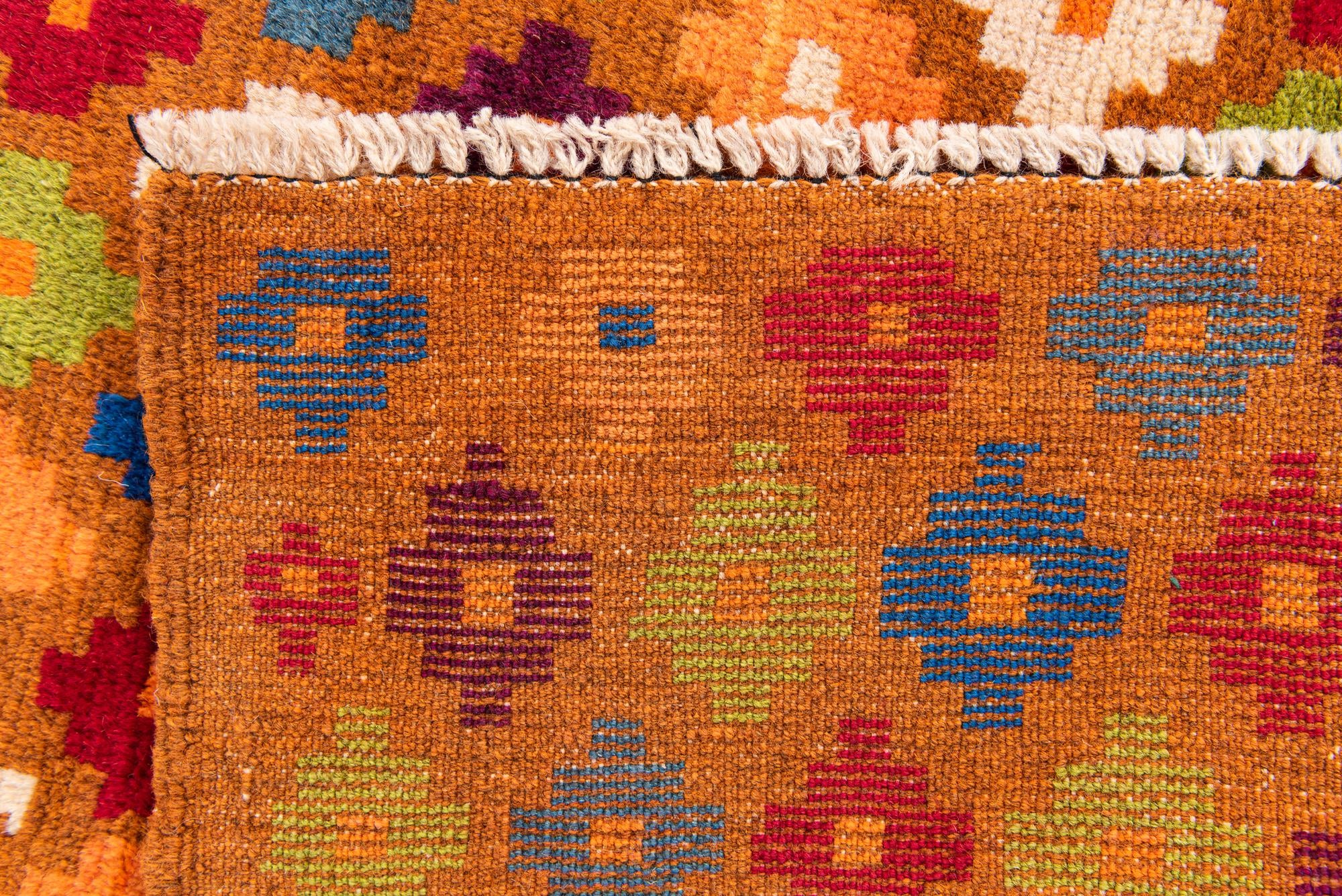 2' 10 x 9' 7 Hand Knotted Balouch Wool Runner Rug