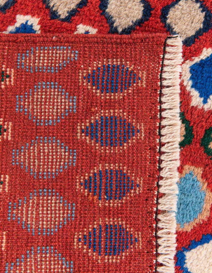 Detail image of 2' 9 x 9' 6  Hand Knotted Balouch Wool Runner Rug