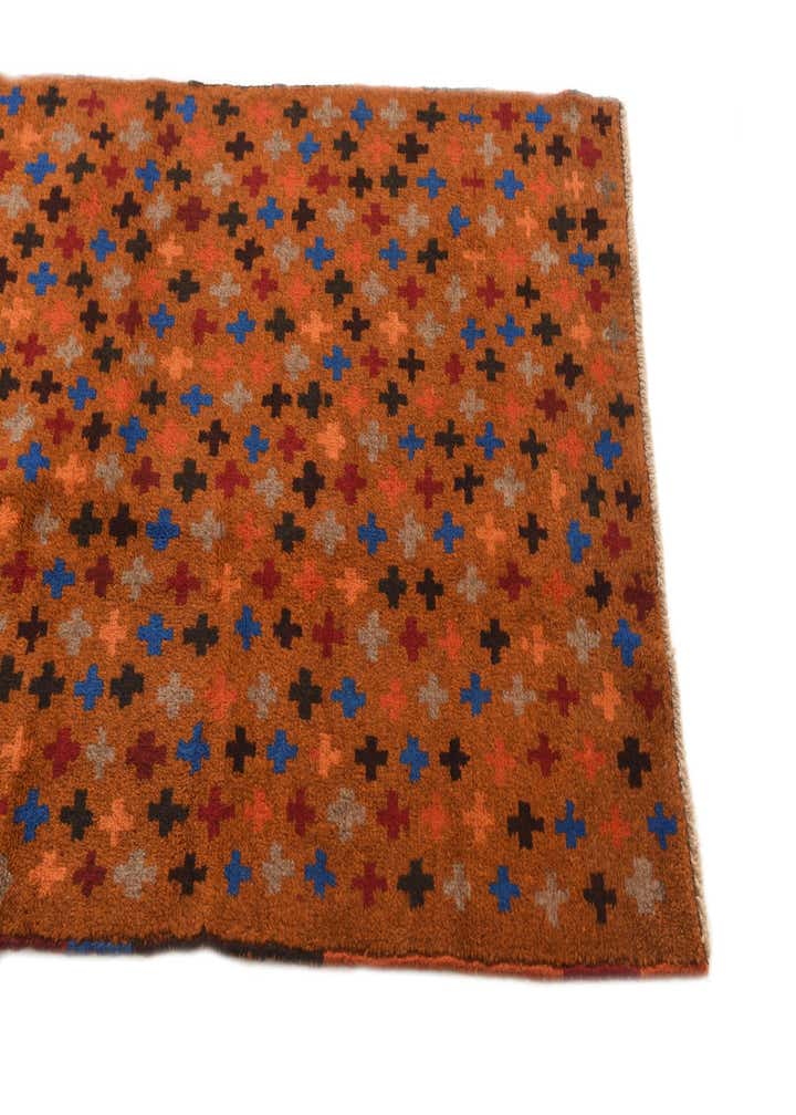 2' 8 x 9' 9 Hand Knotted Balouch Wool Runner Rug